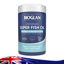 바이오글랜 호주 명품 수퍼 피쉬오일 오메가 3 더블 함량 작은 사이즈 2000mg 200정 로켓직송, 1병