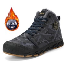 남자방한화 겨울방한화 남성방한부츠 원래 겨울 남성 부츠 hight 품질 따뜻한 육군 부팅 남자 방수 스노우 부츠 2022 미끄럼 방지 가죽 발목 부츠 남자 신발