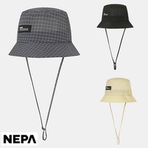 네파 23SS 메쉬 원단을 적용하여 통기성이 좋은 버킷햇 - 7JC7423, 베이지