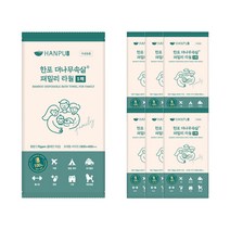 한포 대나무속살 패밀리타월_건식 1매, 1매 x 7개