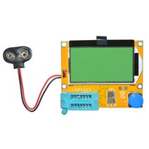 LCR-T4 ESR 미터 트랜지스터 테스터 다이오드 3 극 커패시턴스 SCR 인덕턴스 자동 셧다운 LCD 디스플레이, 한개옵션0