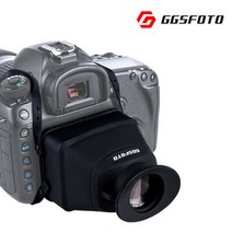 GGSFOTO S8 LCD 오피티컬 뷰파인더 니콘.캐논 카메라 미러리스 옵티컬