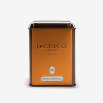 DAMMANN FRERES 프랑스 정품 다만프레르 루이보스 캐롯 케이크 틴케이스 100g, 1개