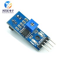 추적 정밀 센서 모듈 TCRT5000 적외선 반사 광전 스위치, 한개옵션0