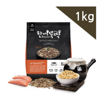 한끼뚝딱 클래식 1kg 황태담은 한끼 강아지 사료, 황태와 연어