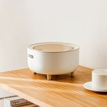 심쿵샵 우드 원목 쓰레기통 휴지통 미니휴지통 카페 주방 2L, 선택:스탠드휴지통 2L, 단품