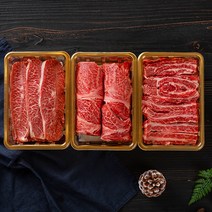 [참다올] 35일숙성한우 프리미엄 1호 1.5kg(등심500g+부채살 500g+갈비살 50, 상세 설명 참조