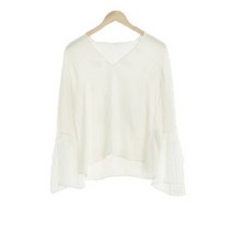 마시모두띠 아이보리 실크 블라우스 여자 9289