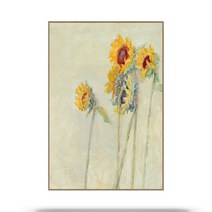 인테리어 풍수 대형 복들어오는 현관풍수지리 큰 작은 돈들어오는그림 유화 해바라기 그림 액자 멋진 현관에두면좋은그림 현관입구, 커스텀 액자, A타입, 캔버스 그림 세트
