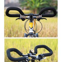 일체형드롭바 티티바 라이저바 자전거핸들높이 롱라이저바 MTB 자전거 폼 스폰지 그립 산악 핸들 바 커버 투어링 나비 내구성 좋은 사이클링 액세서리 1 개, for bicycle, CHINA, 자전거