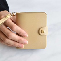 새해 선물 연말 선물 3공 다이어리 똑딱이 표지 덮개, nudebeige