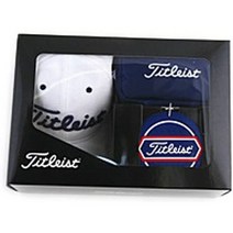타이틀리스트 TITLEIST 골프용품 선물세트 화이트×네이비, 타이틀리스트 골프용품 선물세트 화이트×네이비