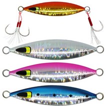 [락키쇼어] 슬로우지그 슬로우 메탈지그 40g 60g, 실버