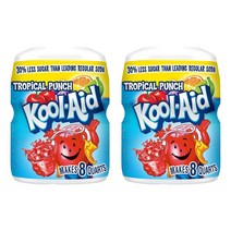 Kool-Aid 쿨에이드 드링크 믹스 트로피컬 펀치맛 19oz 2팩