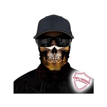 마스크 심리스 자전거 바이커 유령 스카프 하프 페이스 쉴드 자외선 차단 방풍 머리띠 할로윈 오토바이