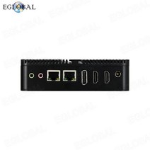 산업용 컴퓨터 PC eglobal 미니 듀얼 lan 인텔 셀러론 j6412 j6413 ram ddr4 sodimm 올인원 데스크탑 windows10 미니 2com 2hd, barebone no wifi, 우리를