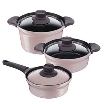 테팔 NEW 차세대 냄비 + 후라이팬 티타늄 스테인리스, 트레져 (라면20cm+전골24cm+국냄비24cm)