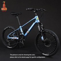 22인치 자전거 RALEIGH 어린이 산악 2022 인치 휠 마그네슘 합금 프레임 중간 큰 아이 십대, blue+20inch+21