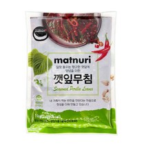 반찬단지 양념깻잎 1kg 다른 반찬이 필요없는 깻잎무침, 1개