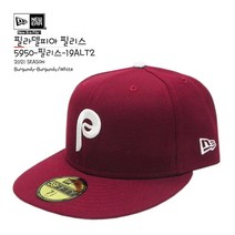 뉴에라 [슈즈네][정품] MLB 어센틱 필라델피아 필리스 얼트2 야구모자 사이즈캡 59FIFTY 메이저리그 선수모자 미국직배송