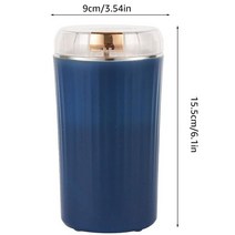 곡물분쇄기 진동 다지기 제분기 Electric Coffee Grinder 3.4oz Spice Multifunctional Bean Burr Mill for Spices Herbs Nuts Grains Kitchen Tools, 프랑스, US 110V
