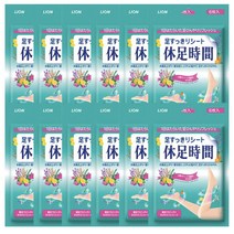 휴족시간 쿨링시트, 6개입, 23개