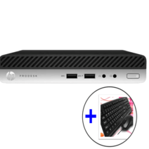 HP 미니PC i3-8100T 256GB SSD 8GB Win10 (Renew제품), A