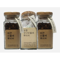 [양구민들레] 무농약 직영재배 토종 하얀민들레 뿌리차 100% 80g 2병 35티백 1병 명절 선물세트