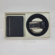 남성 데일리 반지갑 자동 벨트 선물세트