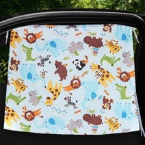 승용차햇빛가리개 자동차암막커튼 차량블라인드 카커튼, 필수선택, 04사막여우 1PCS