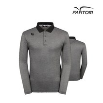 팬텀 골프 fantom남성 로고 포인트 카라 티셔츠 F212A1TO904_BK, 105, BK