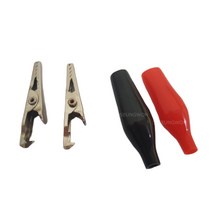 (주)승원전자 SAC_03 악어클립 중(적흑 2개발송) 악어집게 테스터클립 DIY