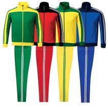 심플 배색 트레이닝복 운동 츄리닝 자켓 트랙탑 반티 체육복