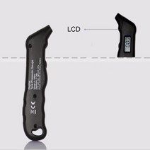 TG105 디지털 자동차 타이어 공기압 게이지 미터 LCD 디스플레이 압력계 기압계 테스터 트럭 오토바이 자전거