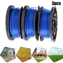 예초기 제초기 3PCS Line Spool Kit For Greenworks 24V Grass Trimmer G24LT25 High Quality Lawn Parts, 한개옵션0