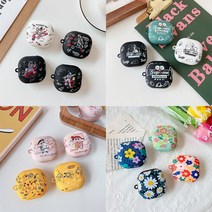 삼성 갤럭시 버즈2/버즈프로/버즈라이브 귀여운 24종 캐릭터 토끼 베어 스폰지/별가사리 키링 젤리 케이스, mgb0064 sup그린, 버즈2_프로_라이브