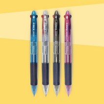 크라운 키넥스 3색 볼펜 0.7mm 국산 멀티펜 12개 12입, 블루