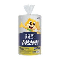ForU721 유한킴벌리 뽀삐 점보롤 화장지 겹 4롤 1개 두루마리화장지 휴지 냅킨, 상세페이지 참조
