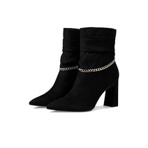 마크 피셔 여성 첼시부츠 앵클부츠 발편한 키높이 가죽 부츠 워커 힐