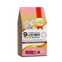 나인케어 캣 2kg 키튼 고양이 사료, 1kg, 2개