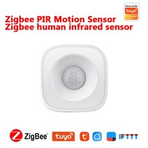 Aubess 스마트 지그비/WiFi PIR 모션 센서 인체 센서 감지기 홈 알람 시스템 스마트 PIR 모션 센서 Tuya Sm, 01 Zigbee Version
