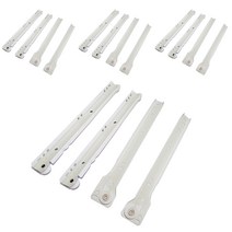 백색 서랍 레일 철레일 300mm, 4개(세트)