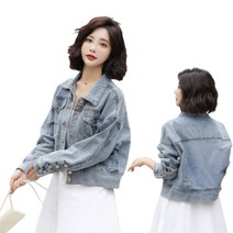 톰보이자켓 크롭자켓 데님 청 코디