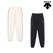 데상트 여성 기모 면 혼방 플리스 조거 트레이닝 팬츠(기모) SM322YFP92