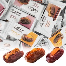 메디나 데이츠 사우디 만수르간식 라운딩간식 골린이 대추야자 아몬드 호두 살구스낵 15packs, 대추야자 살구 스낵 450g