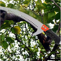 이중 칼날 다기능 접이식 전지톱 장대 톱 4미터, 1개