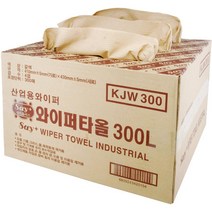 세이플러스 산업용와이퍼 타올 KJW-300 대형 300매 엠보싱 흡착포
