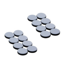 이지슬라이드 가구 슬라이딩 패드 부착형 원형 20mm 8p, 혼합색상, 4개