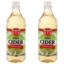 DYC 애플 호환용 사이다 비네거 식초 APPLE Cider Vinegar 750ml 2개
