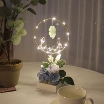 아트박스/비아케이스튜디오 크로바 럭키 LED 무드등, 본품